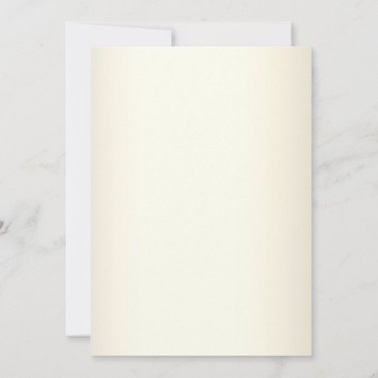 Elegant Roos Gold Calligraphy Champagne Wedding Kaart (Achterkant)