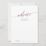 Elegant Roos Gold Calligraphy Wedding Advieskaart<br><div class="desc">Deze elegante roos goudkalligrafietoestel is perfect voor een eenvoudige bruiloft en kan voor elk evenement worden gebruikt. Het lichtroze ontwerp is voorzien van een minimalistisch poster met romantische en grillige faux roos gouden folie. Deze advieskaarten kunnen worden gebruikt als alternatief voor een huwelijksreceptie, -vrijgezellenfeest, -baby shower of -graduatie. Geef de...</div>