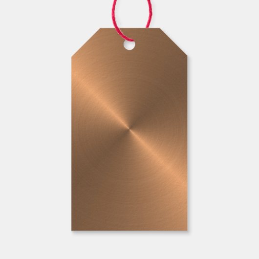 Elegant Roos Gold Christmas Cadeaulabel (Achterkant)