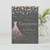 Elegant Roos Gold Diamonds Kaart (Staand voorkant)