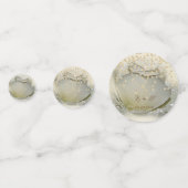 Elegant Roos, Gold Diamonds, liefdesnaam Confetti (Voorkanten)