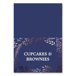 Elegant Roos Gold en marinevoedsel Kaarten