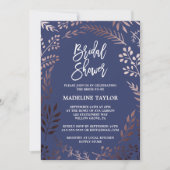 Elegant Roos Gold en Vrijgezellenfeest van de mari Kaart (Voorkant)