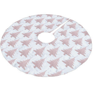 Elegant Roos Gold Glitter en marmer kerstboom Rok