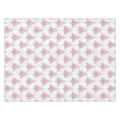 Elegant Roos Gold Glitter en marmer kerstboom Tafelkleed (Voorkant (Horizontaal))