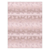 Elegant Roos Gold Glitter-kerstboompatroon Tafelkleed (Voorkant)