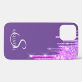 Elegant Roos Gold Glitter-schijven Case-Mate iPhone Case (Achterkant (horizontaal))