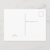 Elegant Roos Gold Glitter Weddenschap Black Opslag Aankondigingskaart (Achterkant)