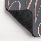 Elegant Roos Gold & Grey Notary Loan Agent Muismat (Hoek)