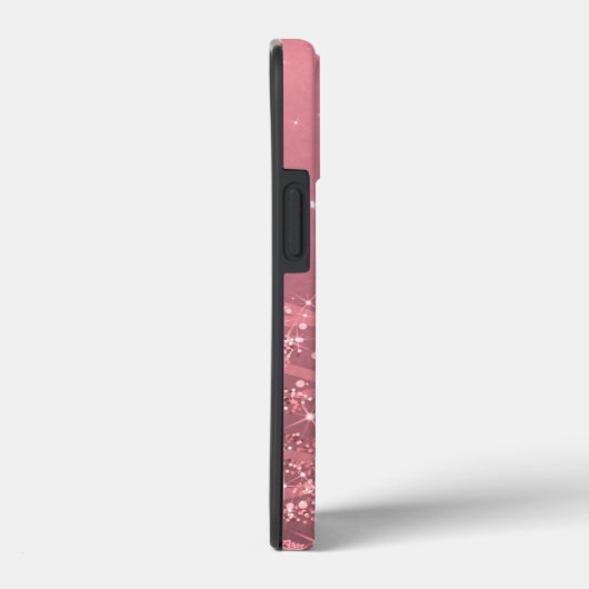 Elegant Roos Gold kerstmousserende bomen   Case-Mate iPhone Case (Achterkant / Rechts)