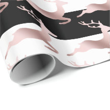 Elegant Roos Gold kerstrendierpatroon