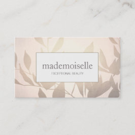 Elegant Roos Gold laat Esthetian Beauty over Visitekaartje