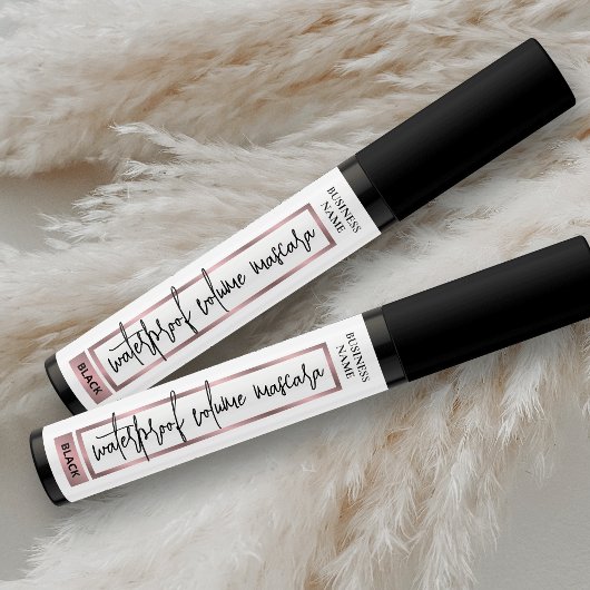 Elegant Roos Gold Lash Serum Cosmetische Buis Masc Labels