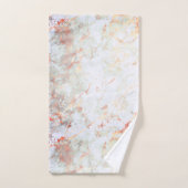 Elegant Roos Gold Marble Bad Handdoek (Handdoek)