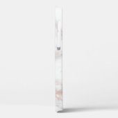 Elegant Roos Gold Marble Blank Sjabloon Case-Mate iPhone Case (Achterkant / Links)
