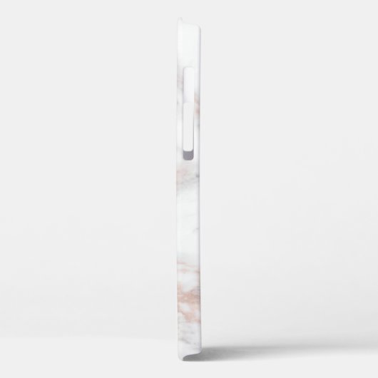 Elegant Roos Gold Marble Blank Sjabloon Case-Mate iPhone Case (Achterkant / Links)