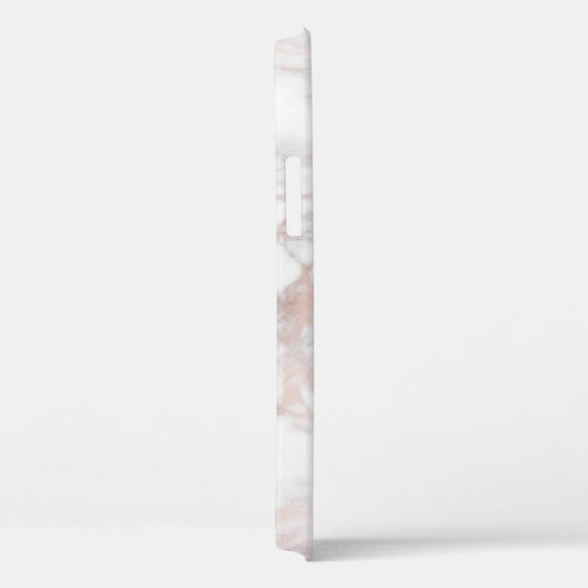 Elegant Roos Gold Marble Blank Sjabloon Case-Mate iPhone Case (Achterkant / Rechts)