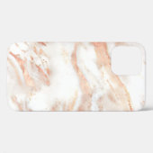 Elegant Roos Gold Marble Case-Mate iPhone Case (Achterkant (horizontaal))