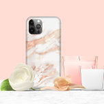 Elegant Roos Gold Marble Case-Mate iPhone Case<br><div class="desc">Girly Elegant Copper Roos Gold Marble-telefooncel. Ideaal voor uw luxe esthetiek. Als u hulp nodig hebt bij het ontwerp of de bijbehorende producten,  kunt u contact met ons opnemen op cedarandstring@gmail.com</div>