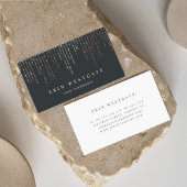 Elegant Roos Gold Marquee Visitekaartje