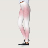 Elegant Roos Gold Modern Sjabloon Trendy Leggings (Links)
