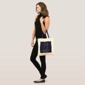 Elegant Roos Gold Navy Cleaning Business  Tote Bag (Voorkant (model))