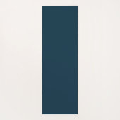 Elegant Roos Gold op Blauwgroen Floral Henna Manda Yogamat (Achterkant)