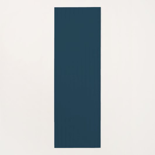 Elegant Roos Gold op Blauwgroen Floral Henna Manda Yogamat (Achterkant)