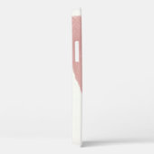 ELEGANT ROOS GOLD PINK BRUSH STROKE CALLIGRAPHY Case-Mate iPhone CASE (Achterkant / Rechts)