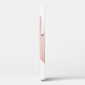 ELEGANT ROOS GOLD PINK BRUSH STROKE CALLIGRAPHY Case-Mate iPhone CASE (Achterkant / Links)