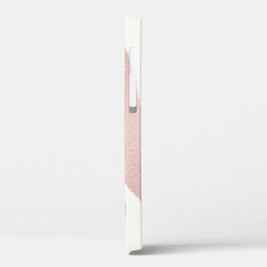 ELEGANT ROOS GOLD PINK BRUSH STROKE CALLIGRAPHY Case-Mate iPhone CASE (Achterkant / Links)