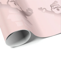 Elegant Roos Gold Santa Claus kerstpatroon