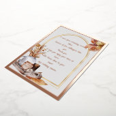 Elegant Roos Gold Script en Lijst collega's Folie Feestdagenkaart (Gedraaid)