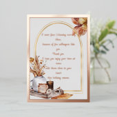 Elegant Roos Gold Script en Lijst collega's Folie Feestdagenkaart (Staand Voorkant)