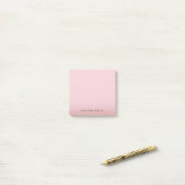 Elegant Roos Gold Sjabloon Moderne achtergrond Post-it® Notes (Op bureau)