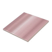 Elegant Roos Gold Sjabloon Moderne design glamour Tegeltje (Zijkant)