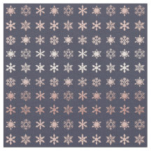 Elegant Roos Gold Snowflakes