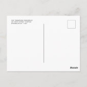 Elegant Roos Gold Sparking Ze deed het Afstuderen Briefkaart (Achterkant)