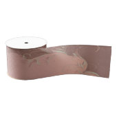 Elegant Roos Gold Wedding Grosgrain Lint (Spoel)