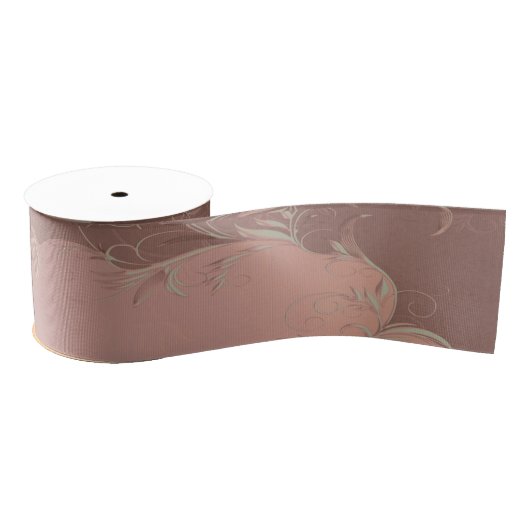Elegant Roos Gold Wedding Grosgrain Lint (Spoel)