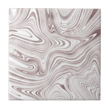 Elegant Roos Gold White marmer