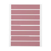 Elegant Roos Gold Wrap Around adreslabel Adreslabel Wikkel (Vel)