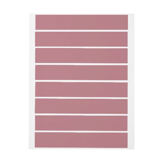 Elegant Roos Gold Wrap Around adreslabel Adreslabel Wikkel (Vel)