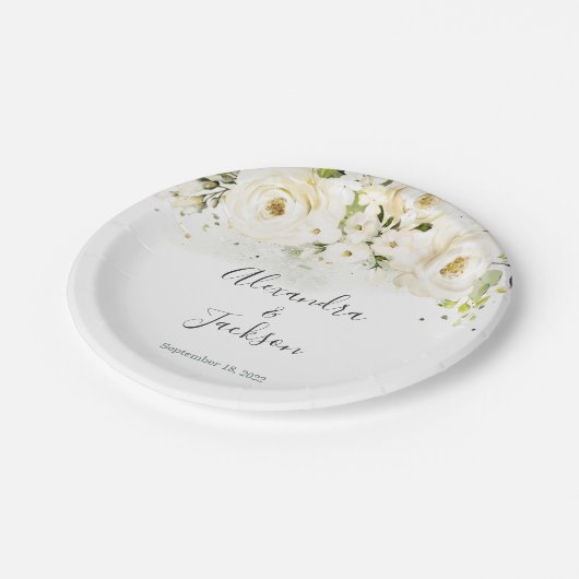 Elegant Roos & Goud Bruiloft Bord (Gekanteld)