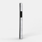 Elegant roos goud witte marmer ananas Case-Mate iPhone case (Achterkant/rechts)