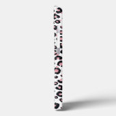 Elegant Roos Goud Zwart Luipaard Patroon Case-Mate iPhone Case (Achterkant / Links)