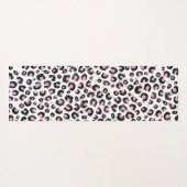 Elegant Roos Goud Zwart Luipaard Patroon Yogamat (Achterkant (horizontaal))