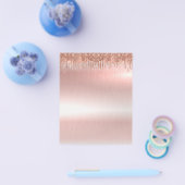 Elegant roos goudblanco flyer (Enkel)