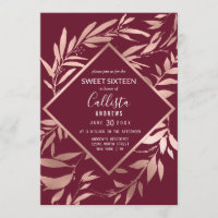 Elegant Roos Gouden Bourgogne Bloembladeren Sweet