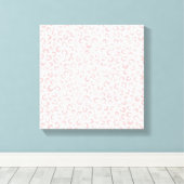 Elegant Roos Gouden Glitter Luipaard Patroon Canvas Afdruk (Insitu (Houten vloer))